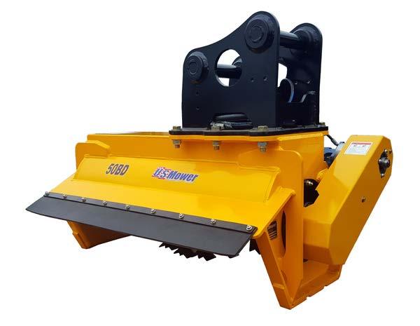Manufactured in the USA EX50HDBD EXCAVATOR FLAIL MOWER $16899.00 Piston Motor Option with High Pressure Hose Kit $3250.00 Optional Ground Roller $1299.