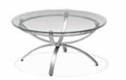 Sofa Table Smoked Powder Coat Finish 50 L x 24 D x 30 H Quad Tables End Table White/Brushed Steel 24 L x