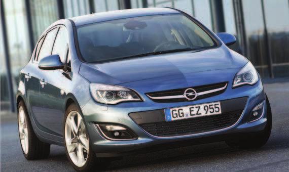 Opel Astra 5 door Hatchback Facelift Model 2013 Introduction: