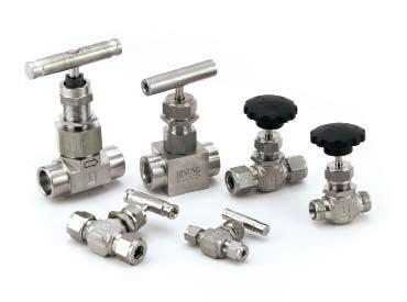 Lead the Innovation, Since 1993 Always Together, Always Success Needle Valves Integral Bonnet Needle Valves (INV Series), Brass Size 1/8" ~ 3/4" Max.