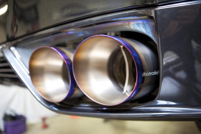 1. STYLE Meisterschaft Premium exhaust systems utilize traditional and modern styling to create