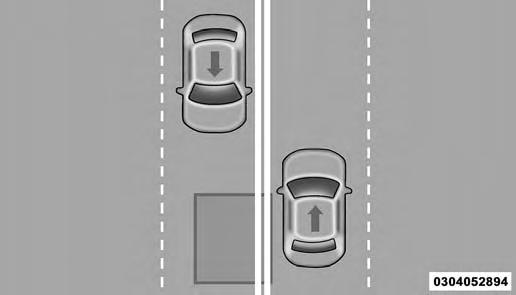 144 SAFETY Rear Cross Path If Equipped The Rear Cross Path (RCP) feature is intended to aid the drivers when backing out of parking spaces where their vision of oncoming vehicles may be blocked.