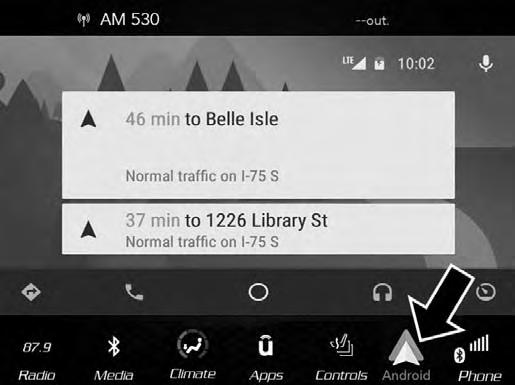 Android Auto If Equipped Android Auto allows you to use your voice to interact with Android s best-in-class speech technology through your vehicle s voice recognition system, and use your smartphone