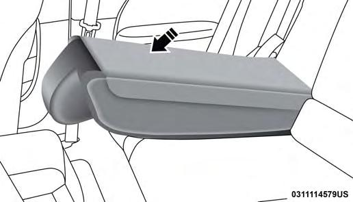 46 GETTING TO KNOW YOUR VEHICLE upper part of the rear seatback to fold down either or both seatbacks. These loops can be tucked away when not in use.