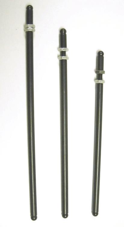 QUALFAST PUSH RODS QualFast Push Rods Are Heat Treated Chrome Moly Suitable For Use With Guide Plates with additional Black Oxide Finish. Type: P = Pressed S = Swedged W = Welded QC # Length O.D. Type Tip 1 Tip2 Application 74-6342 6.
