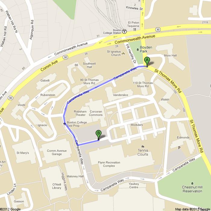 110 St Thomas More Rd, Boston, MA 02135 to Mod Lot - Google Maps 6/14/12 2:03 PM Directions to Mod Lot Boston, MA 02467 0.