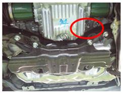 If you find oil seepage between the cylinder block and