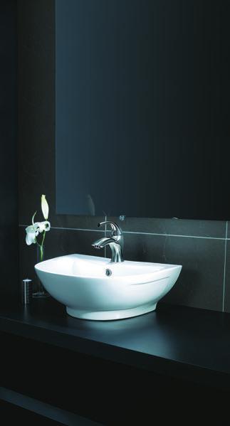 Choose from a range of sensuous washbasins designed to suit every expression.