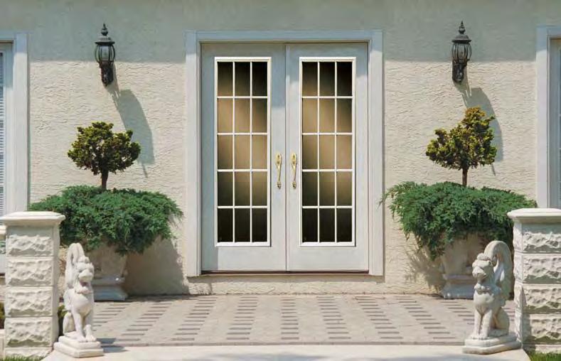 Perma-Door Pro Series Entry Door Systems All Pro-Series Steel Edge Doors Feature: 24-gauge hot-dipped galvanized steel for rust protection and durability.