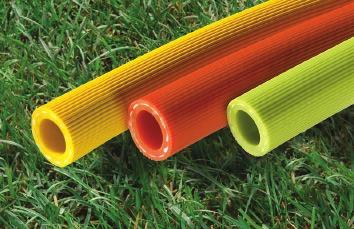 Series K4131, K4132, K4137 600 PSI PVC Spray Reinforced Hose Excellent quality spray hoses made with premium quality PVC compounds, ideally-suited for lawn and ornamental spray applications using