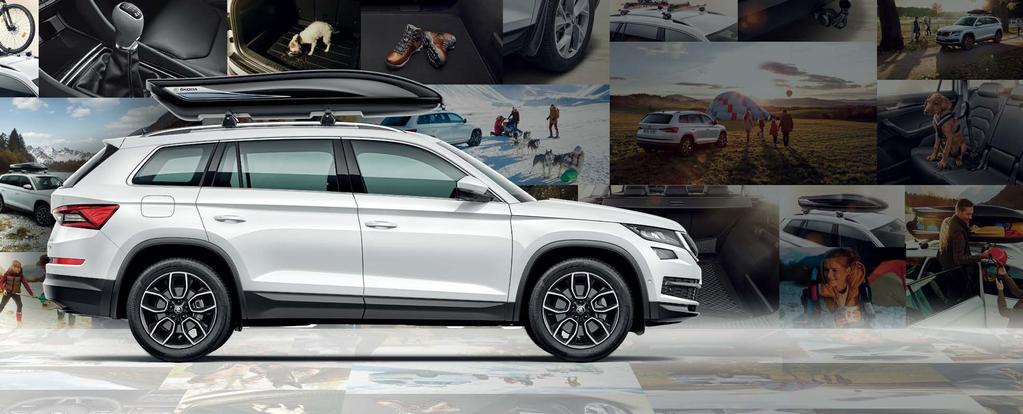 DISCOVER NEW GROUNDS Mosaic The ŠKODA KODIAQ is a car that will enable you and your loved ones to rediscover the things that are really important and that matter.