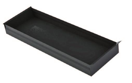 14865-000 15 1 4 " x 20" x 7 1 4 " Tier Drawer Tray Holds small tools, parts and instruments conveniently away from main contents of drawer.