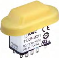 HE6B HE6B Enabling Switch Key features: Ergonomically-designed OFF-ON-OFF operation. The switch does not turn ON while returning from position 3 (OFF) to position 1 (OFF) IEC 60204-1 (2005), 10.