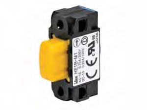 HE1B HE1B Basic Enabling Switch Overview XW Series E-Stops Key features: 3-position functionality (OFF ON OFF) as required for manual robotic control Ideally suited for use as enabling (aka deadman )