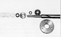 In such a case, the shaft seal portion of the cylinder cam (77) should be disassembled according to the following procedures. Fig. 22 Cylinder Cam Mounting Portion Fig.