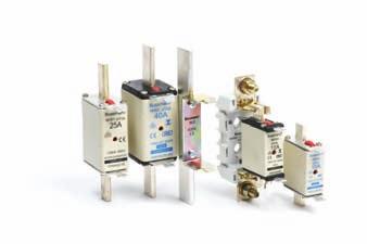 Product Guide Low Voltage Fuses and Fusegear NH DIN Industrial fuse links and bases Conforms to IEC 60269 & VDE 0636 General purpose full range & Motor