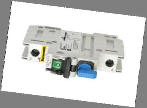 Catalog number: CCP-1-DCC (Class CC fuse, 1-pole) CCP-1-DCM (Midget fuse, 1-pole) Applications: Motor