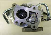 Engine lacks power or boost/noise Excessive shaft clearance/ any heavy rotation of shaft/ turbine wheel rubbed The above symptoms do not indicate an actual turbocharger fault. 5.
