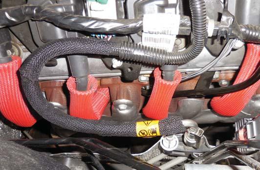 Now the fuel line can be pulled free of the hard line barb.