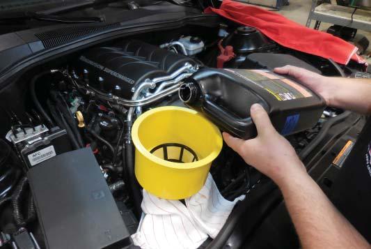 252. Fill your intercooler system with the GM recommended coolant mixture.