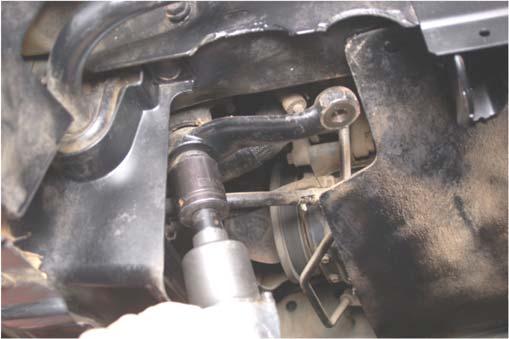 arm using a 33mm socket as shown in Photo 12. Note: A pitman arm puller may be needed.