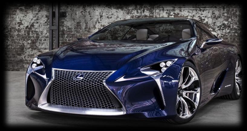 Lexus LF-LC Blue Concept The First images an At the Australian International Motor Show in Sydney Lexus has presented a new version of the Lf-LC Concept, featuring a distinctive Opal Blue finish.