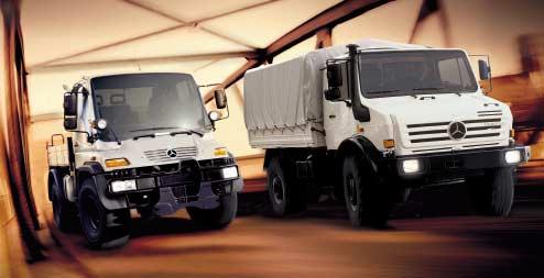 Mercedes-Benz commercial vehicles Unimog Collection and Accessories