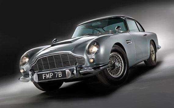 the DB5, and the one from Goldfinger would look pretty sweet in our garage next to the cans of beer and lawn care products.