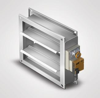 Low Leakage Volume Control Damper CONSTRUCTION Description Low Leakage Volume control damper are ruggedly designed to suit client individual requirements, for controlling airflow with motorized or