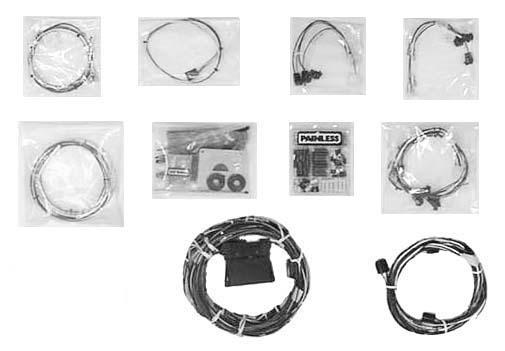 3.0 CONTENTS OF THE PAINLESS WIRE HARNESS KIT Refer to Figure 3-1 to take inventory. See that you have everything you're supposed to have in this kit.