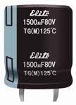 TG Series Load life 5,000 hours at 125 High ripple current, High reliability SPECIFICATIONS Item Performance Characteristics Category Temperature Range -40 ~ +125 Working Voltage Range 10 ~ 100