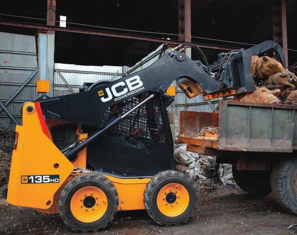 PRODUCTIVE PERFORMANCE. POWER AND PERFORMANCE ARE ESSENTIAL FEATURES FOR ANY SKID STEER LOADER.