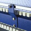WhisperTrax TM Options Fixed Offset Guide Rail Inside face of guide rail matches with edge of conveyor chain.