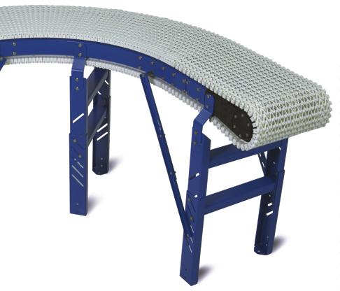 Conveyor Chain White, acetal plastic with stainless