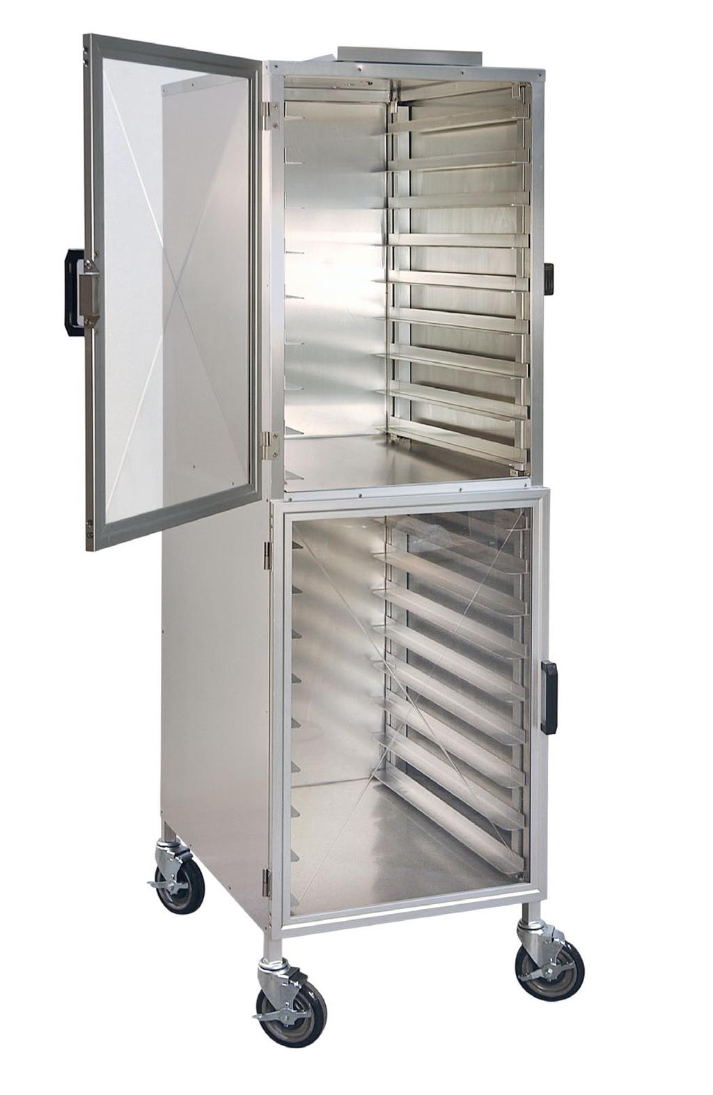ER-18 Enclosed Rack For Display JOB ITEM # QTY # MODEL NUMBER ER-18-L ER-18-R ER-18-L Piper s Enclosed Rack offers a cooling rack for product coming out of the oven while providing merchandising to