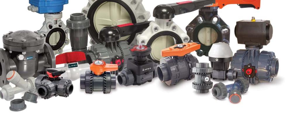 Quality, Performance, Reliability IPEX offers one of the most comprehensive ranges of high quality, high performance thermoplastic valves and actuation products available today.