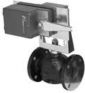 PRICING & SELECTION - FLANGED GLOBE S 2-1/2-4, ANSI CLASS 125 (MAXI BONNET) 2 Way High CLOSE-OFF (Iron Body & Brass Trim) Flanged ACTUATOR MODELS - 24VAC/30VDC SUPPLY ON/OFF or 3 POINT FLOATING