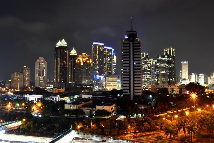 The population of Jakarta doubled from 4.