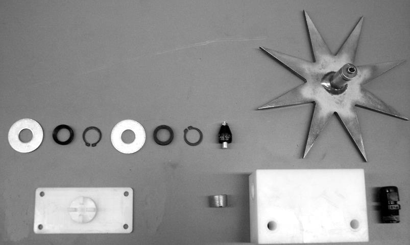 Star Wheel Sensors 1 2 3 4 10 9 8 5 6 7 Ref Description Part# Qty 1 Washer (per side) 006-4642K 2 2 Dust Seal (per side)