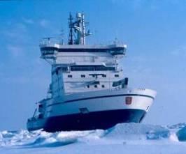 The first model tested was AARC s standard model of icebreaker Otso. IB Otso is the first new generation Baltic Icebreaker built in the middle of eighties.