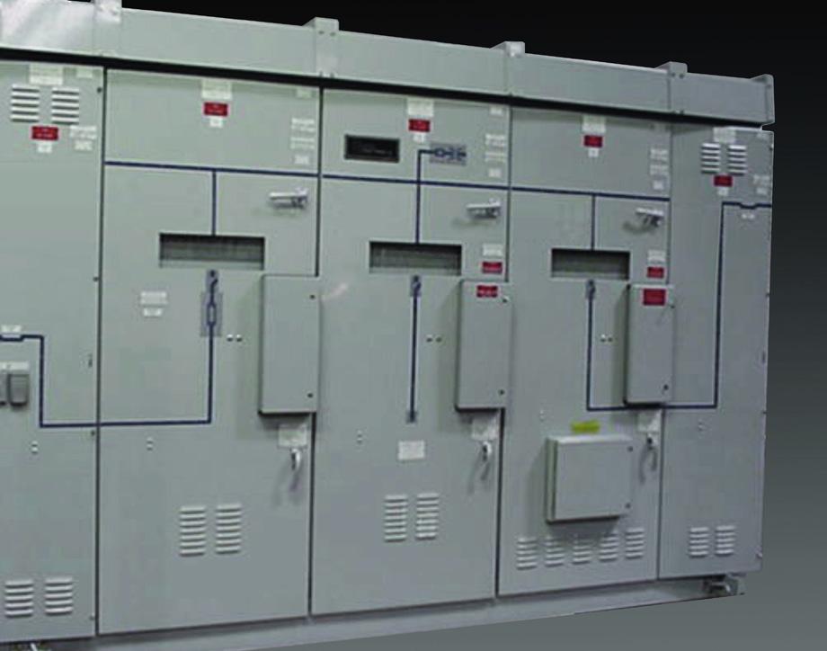 Metal Enclosed Switchgear 5 kv - 38 kv AC Voltage Ratings 600 A - 4000 A AC Current Ratings (continuous) Myers Power Products manufactures Metal Enclosed Switchgear for applications where MetalClad