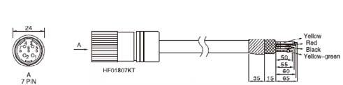 and DIMENSIONS Length of Motor L (mm) 85.3±1 119±1.5 (with brake) 110.8±1 145±1.