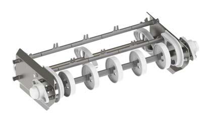 Idler end units Introduction Chain guidance at end of conveyor The idler end unit is used to guide the chain from the return side of the conveyor up to the top side with a minimum of friction.