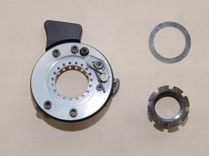 5 D. 3 Step 1: The first step of assembly involves Control plate sub-assembly 5, Drive sie (Right) BB cup 3, an the seal washer (inclue in the accessory pack D ).