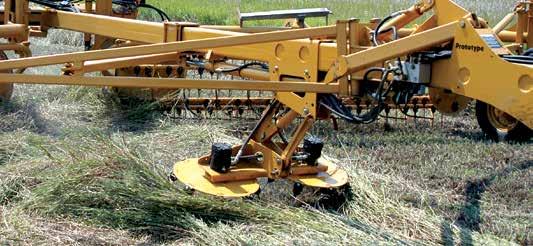 The Vermeer R-series twin basket rakes (R2300 and R2800) are for customers who need to cover lots of acres in a very short period of time.