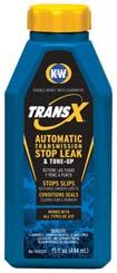 6/cs 402033X6 32 fl. oz. 6/cs Trans-X High Mileage Transmission Treatment Scientifically developed for vehicles with 75,000 miles or more.