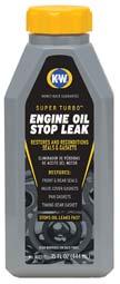Stops engine oil leaks by rejuvenating worn or aged engine seals, valve cover gaskets, timing gear gaskets and other seals found in today s high-tech engines. Compatible with all motor oils.
