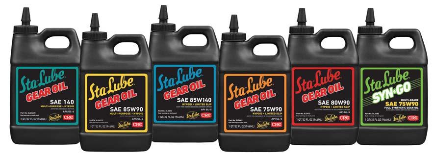 Grease GL-4 Multi-Purpose Gear Oil SAE 140 High quality gear oils with anti-rust, antioxidation and extreme pressure additives for maximum lubrication and protection. SL24228 32 fl. oz.