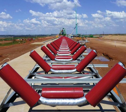 Lorbrand Structure and Pulleys Overland and Underground Conveyor Structure Overland conveyors are increasingly being considered as an economical and environmentally friendly alternative to