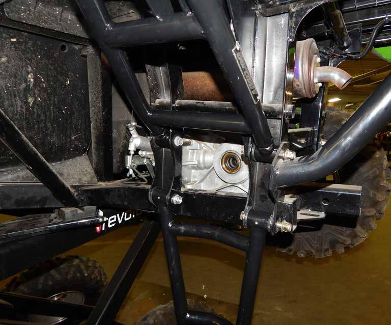 Rear installation: - Install new Rear Bracket (M) to stock Shock Mount with hardware shown.